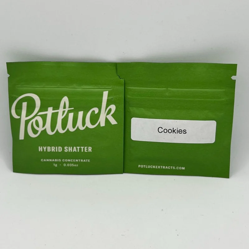 Potluck Hybrid Cookies Shatter